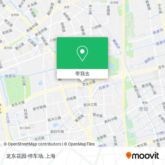 龙东花园-停车场地图