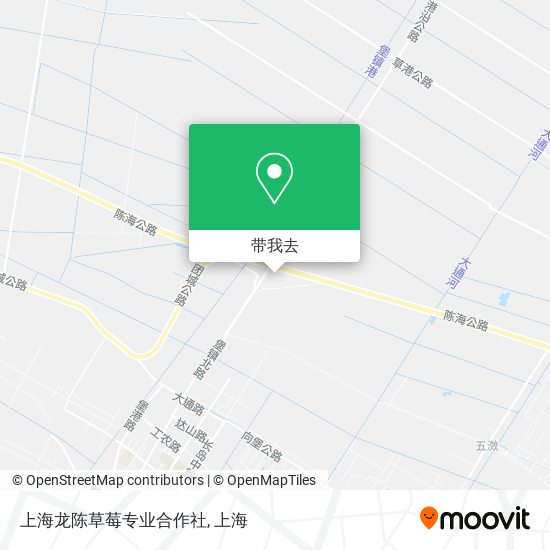 上海龙陈草莓专业合作社地图
