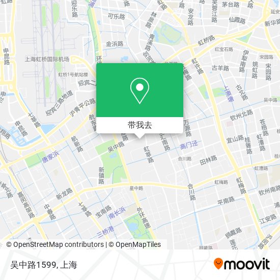 吴中路1599地图