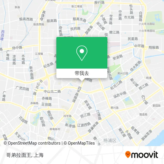 哥弟拉面王地图
