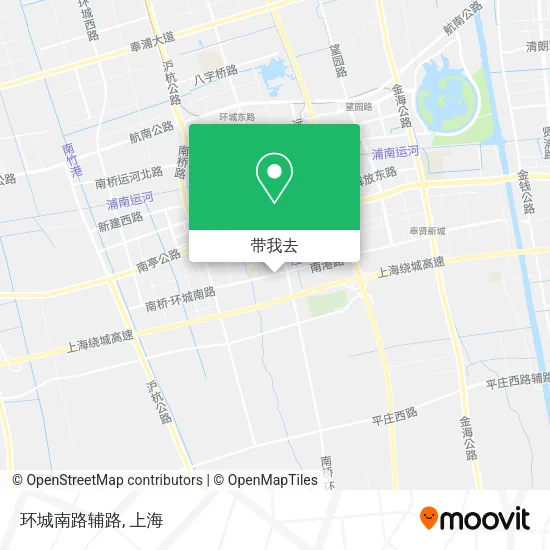 环城南路辅路地图