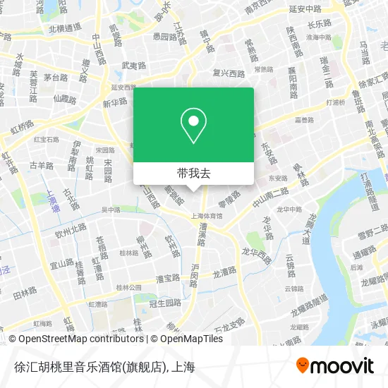 徐汇胡桃里音乐酒馆(旗舰店)地图