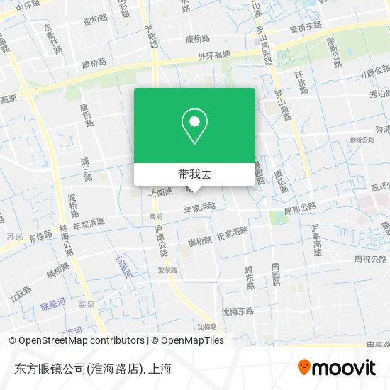 东方眼镜公司(淮海路店)地图