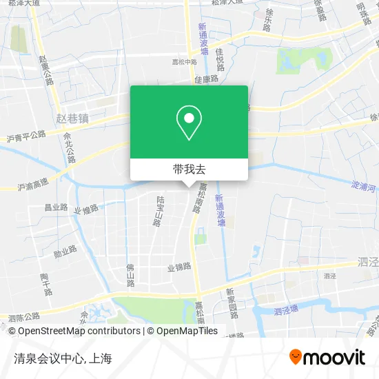 清泉会议中心地图