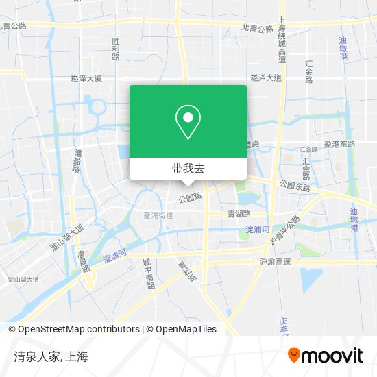 清泉人家地图