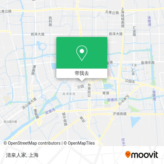 清泉人家地图