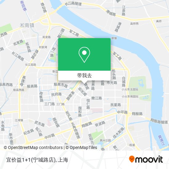 宜价益1+1(宁城路店)地图