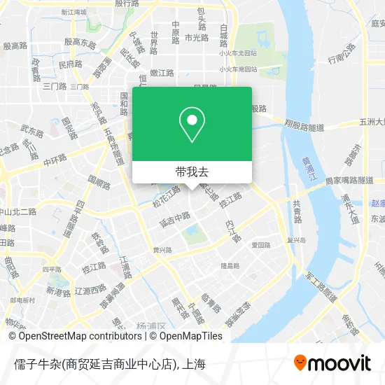 儒子牛杂(商贸延吉商业中心店)地图