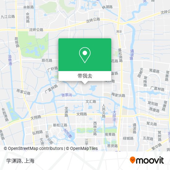 学渊路地图