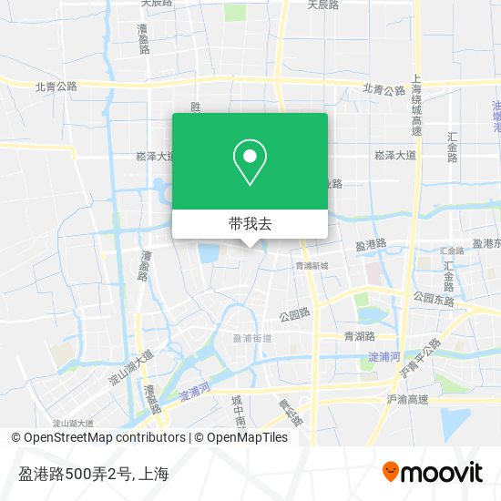 盈港路500弄2号地图