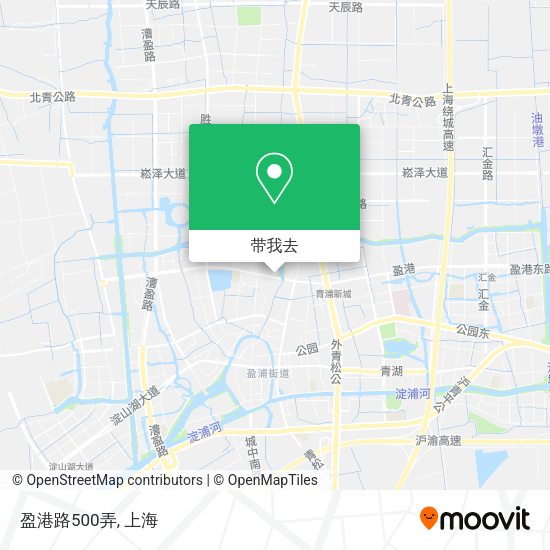 盈港路500弄地图