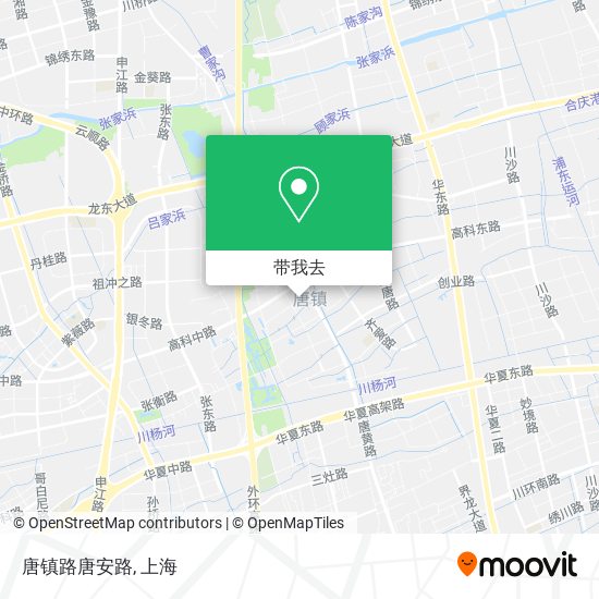 唐镇路唐安路地图