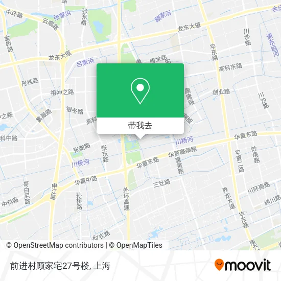 前进村顾家宅27号楼地图