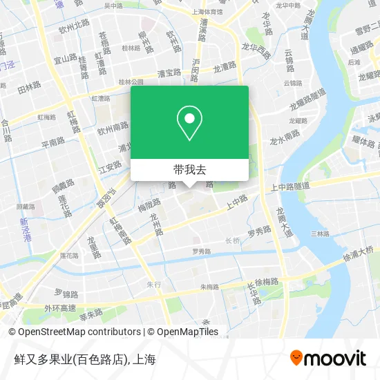 鲜又多果业(百色路店)地图