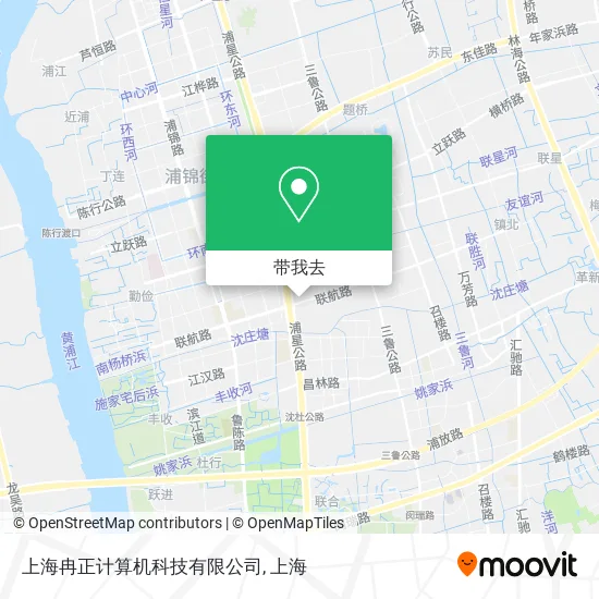 上海冉正计算机科技有限公司地图