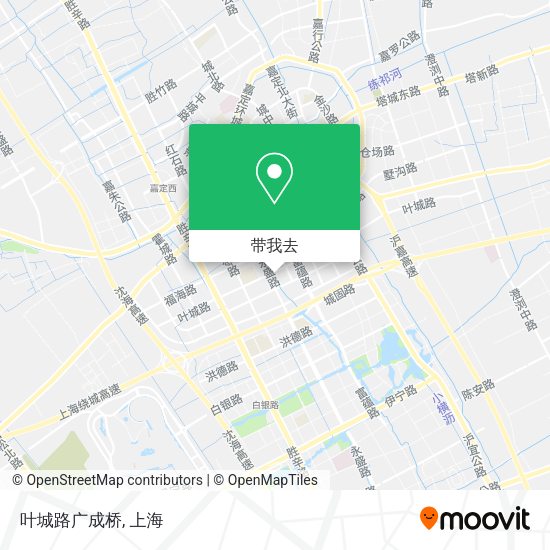 叶城路广成桥地图