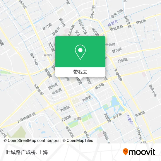 叶城路广成桥地图