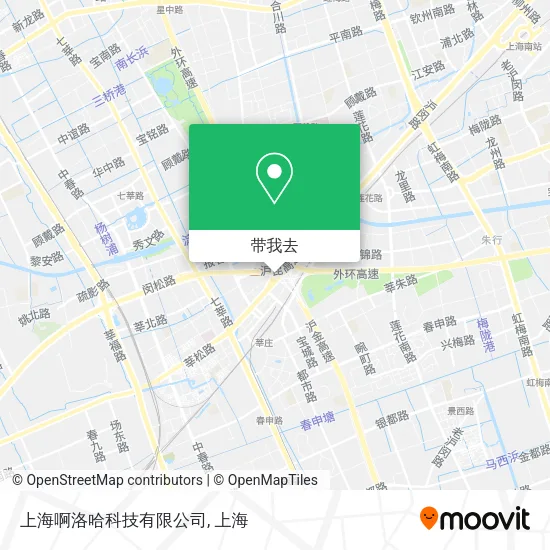 上海啊洛哈科技有限公司地图