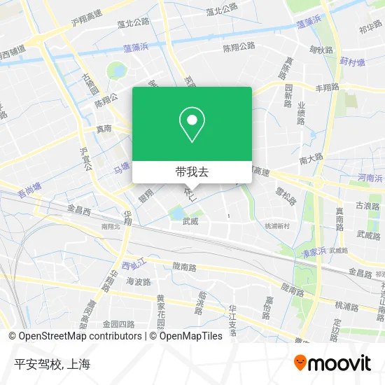 平安驾校地图