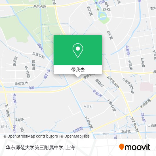 华东师范大学第三附属中学地图