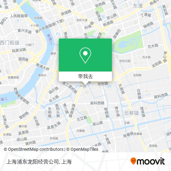上海浦东龙阳经营公司地图