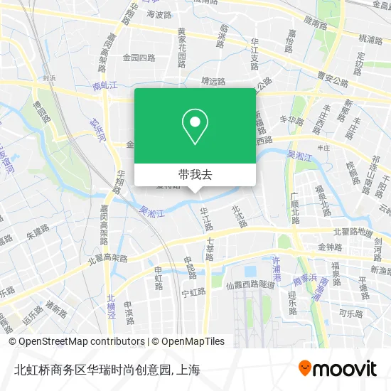 北虹桥商务区华瑞时尚创意园地图