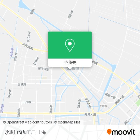 玟琪门窗加工厂地图