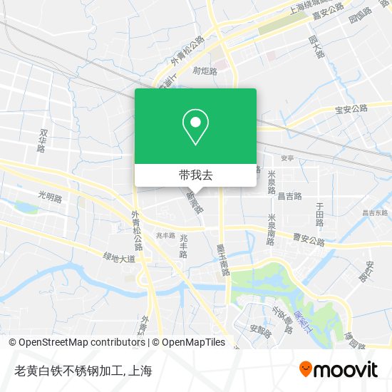 老黄白铁不锈钢加工地图