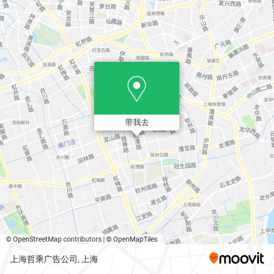 上海哲乘广告公司地图