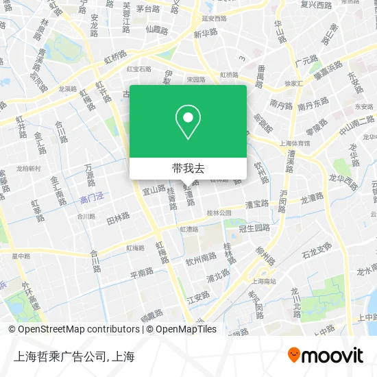 上海哲乘广告公司地图