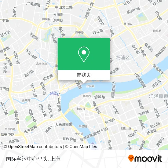 国际客运中心码头地图