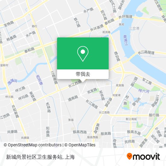 新城尚景社区卫生服务站地图