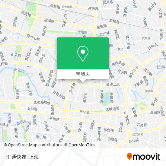 汇通快递地图