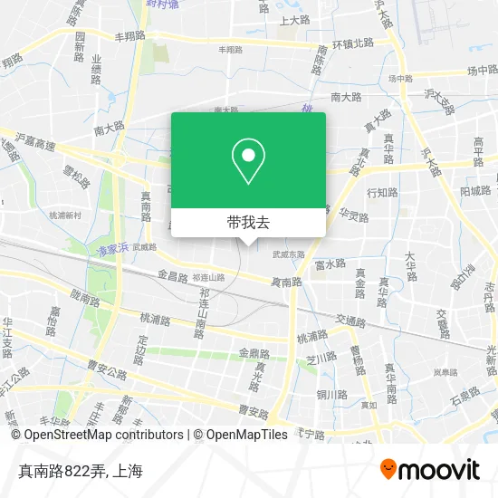 真南路822弄地图