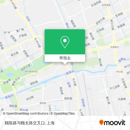 顾陈路与顾太路交叉口地图