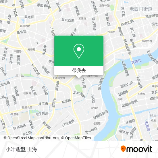 小叶造型地图