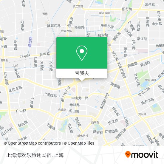 上海海欢乐旅途民宿地图
