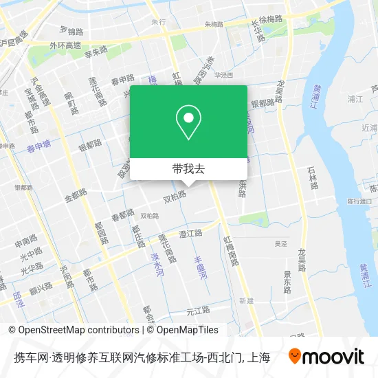 携车网·透明修养互联网汽修标准工场-西北门地图