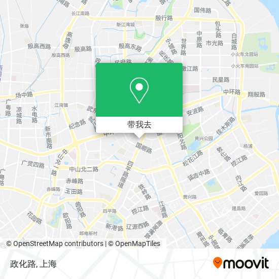 政化路地图