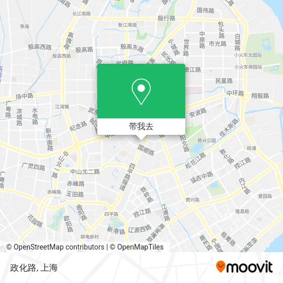 政化路地图
