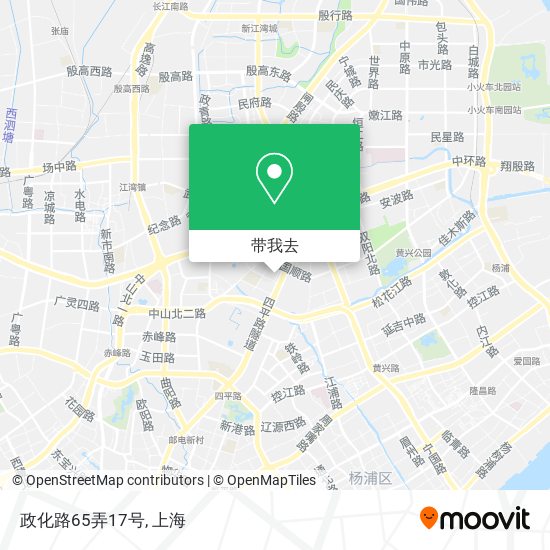 政化路65弄17号地图