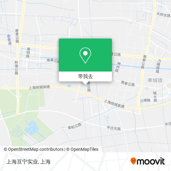 上海亘宁实业地图