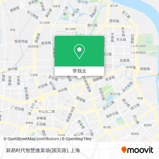厨易时代智慧微菜场(国宾路)地图