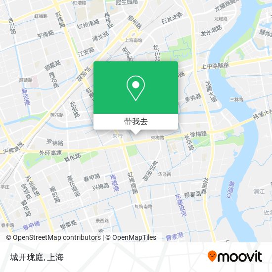 城开珑庭地图