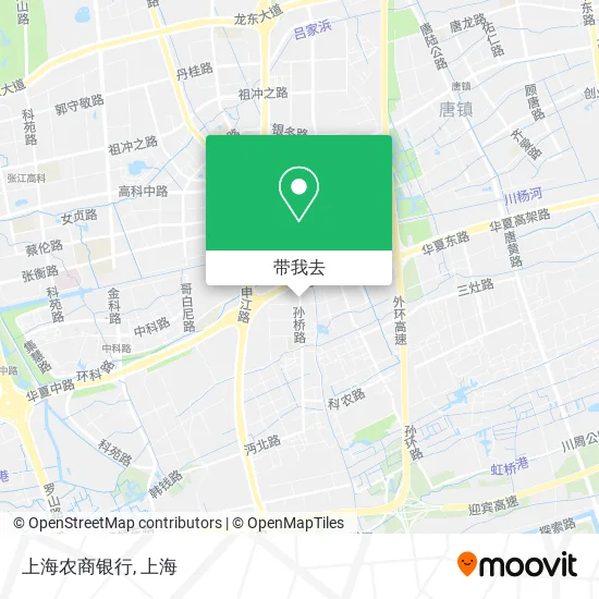 上海农商银行地图