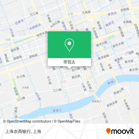 上海农商银行地图