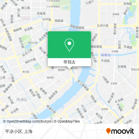 平凉小区地图
