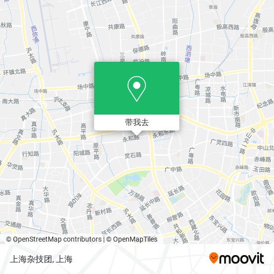 上海杂技团地图
