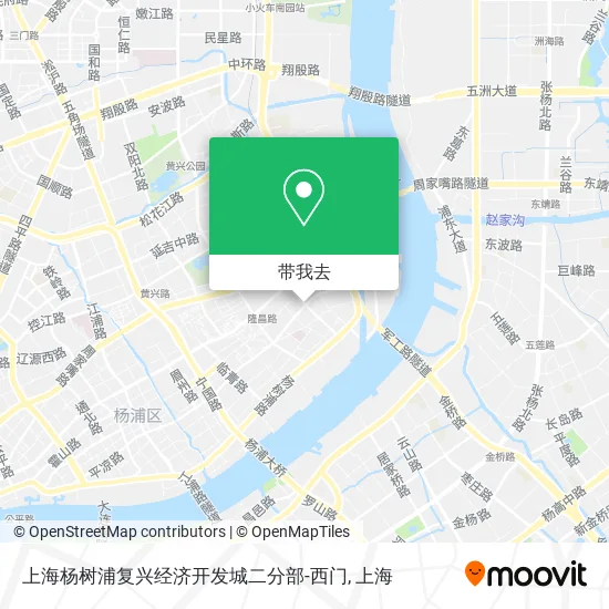 上海杨树浦复兴经济开发城二分部-西门地图