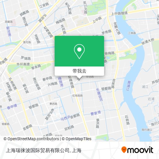 上海瑞徕波国际贸易有限公司地图